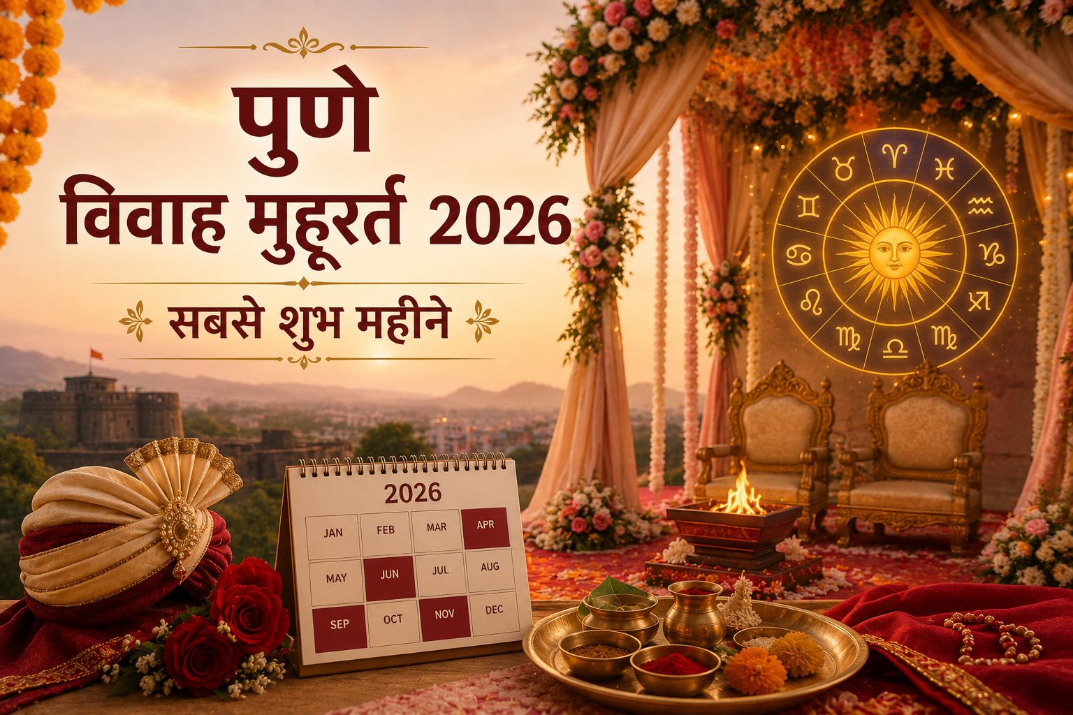 Pune Mein Vivah Muhurat 2026: Kaun Se Mahine Hain Sabse Shubh